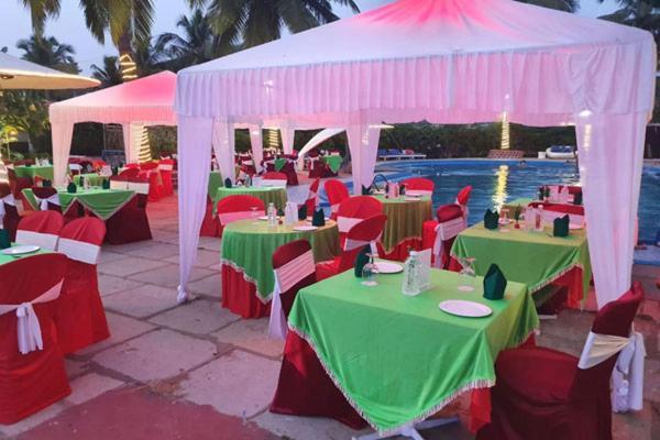 Paradise Village Beach Resort Calangute Esterno foto