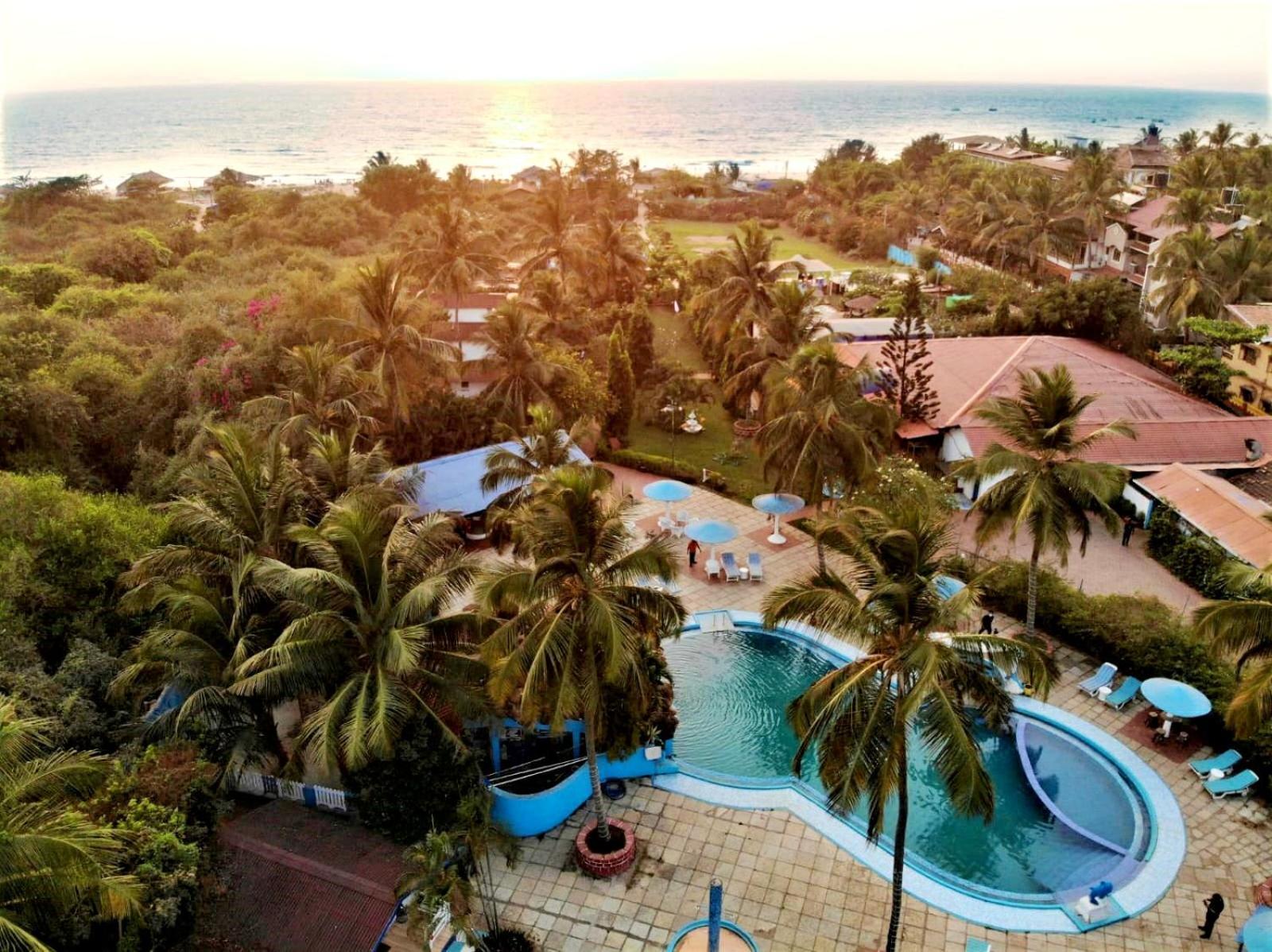 Paradise Village Beach Resort Calangute Esterno foto