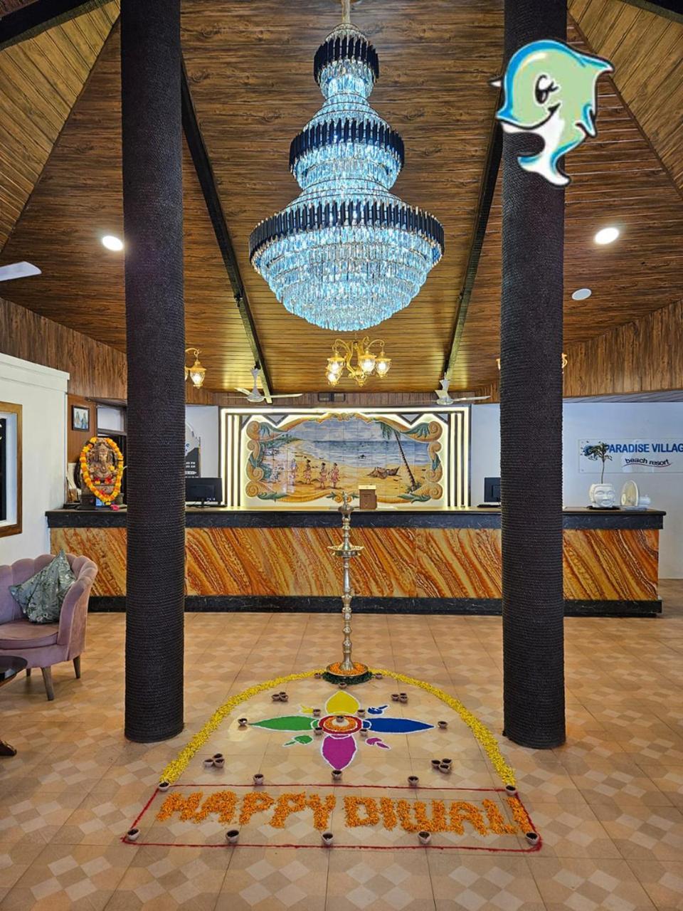 Paradise Village Beach Resort Calangute Esterno foto